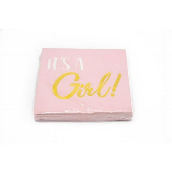 It's A Girl Beverage Napkins (16)
