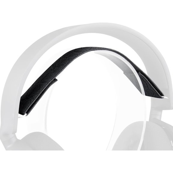 SOULWIT Flexible Fabric Replacement Headband for SteelSeries Arctis 3/Arctis 5 (Do Not Fit Other Arctis) Headset, Headphones Replacement Band, Headstrap Head Cushion Pad Repair Part - Black Line