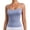 Light Blue, variant on Women's Tank Top Double Lined Basic Camisole Spaghetti Straps Sleeveless Undershirt Solid Simple Work Daily Shirts Brown XXL