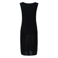 thumbnail image 2 of Richie House Women's Medium Black Knit Sundress Uni for S RHW2146, 2 of 7