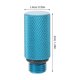 thumbnail image 2 of unbranded Tapón De Puerto Para Regulador De Accesorio Aluminio Antileak Azul, 2 of 8