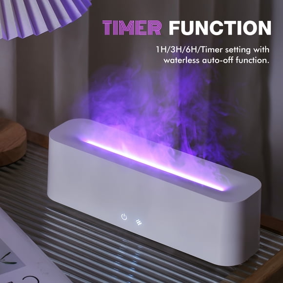 Aromatherapy/400ml Essential Oil Diffuser & Humidifier/Full Color Lighting/Timer/Auto Shut-Off for Bedroom, Office, Living Room Decor