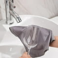 thumbnail image 4 of 5 Pcs Microfiber Cleaning Cloth,Bexikou Glass Window Mirror Cleaning Cloths, Leaving No Traces Microfiber Cloth for Clean Kitchen, Windshields, Mirrors, and Stainless Steel,Random Colors, 4 of 7