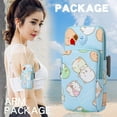 thumbnail image 3 of Mobile Phone Arm Bag with Zipper Large Capacity Pocket Design Cartoon Print Outdoor Running Phone Armband Bag, 3 of 6