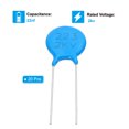 thumbnail image 2 of Uxcell 22nf 2kv  High Voltage Ceramic Capacitor, 20 Pcs Ceramic Chip Capacitor Assortment Kit,  Blue, 2 of 5