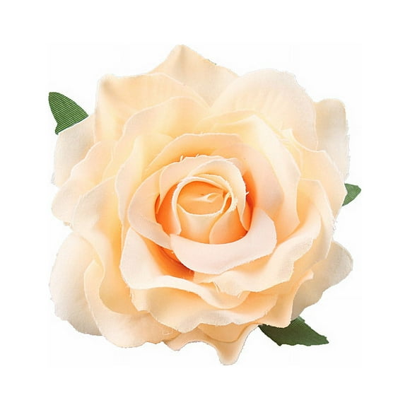 Zhuge Horquillas elegantes con forma de rosa para novia, accesorios de decoración para disfraz de Hanfu, tocados para mujer, fiestas, bodas, día de la madre, color champán