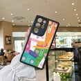 thumbnail image 2 of Destaca con diseños únicos: Funda para teléfono plateada de doble capa mate con gráficos extravagantes para iPhone 15 Pro Max 14 13 12 Pro 11, 2 of 4