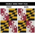 thumbnail image 3 of Maryland Us State Flag Garden Yard Flag 12.5"x 18" Double Sided Polyester Red Yellow Black House Flag Banners for Patio Lawn Outdoor Home Decor, 3 of 6