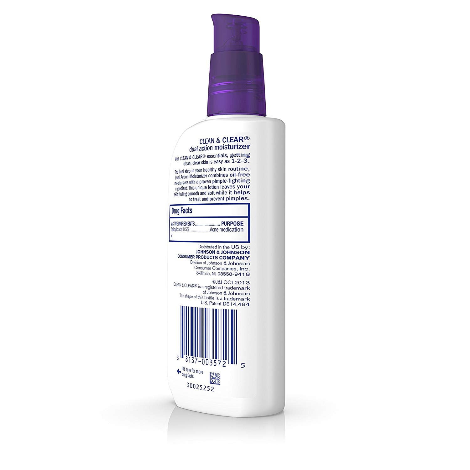 ingredients clean and clear essentials moisturizer