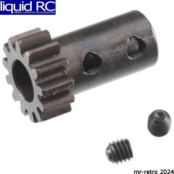 Tekno RC 4153 Long Shank Pinion 13T (Mod 1 5mm Bore Hard)