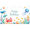 3A, variant on Colorful Underwater Animals Happy Birthday Banner for Kids Party Room Decoration Celebration Event