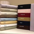 thumbnail image 2 of Royal's Striped Lilac 500-Thread-Count 5pc Split-King Bed Sheet Set 100-Percent Cotton, Sateen, Deep Pocket, 2 of 3