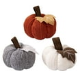 thumbnail image 2 of Cosecha Calabaza Ganchillo Calabazas Punto Otoño para Bodas (gris), 2 of 6