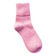 thumbnail image 1 of Winter Warm Knitted Fun Socks For Women Breathable Soft Colourful Wool SocksPink, 1 of 5