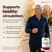Luma Nutrition Nattokinase Supplement - Nattokinase 4000 FU Per Serving, Premium Nattokinase Formula for Heart Health Support - 60 Capsules, 30 Servings - Made in USA