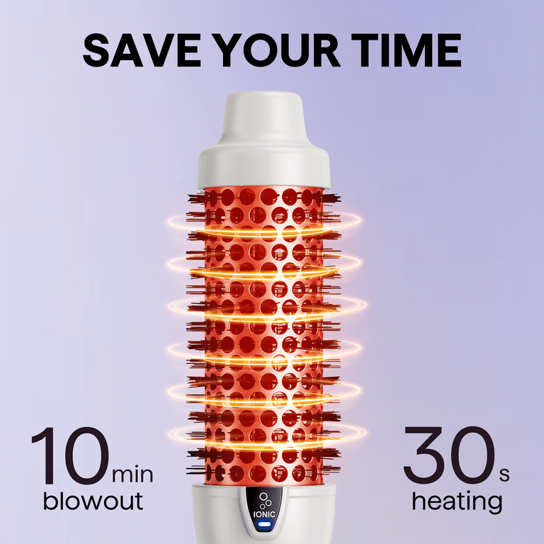 Wavytalk Thermal Round Brush, 1.5 Inch Ceramic Barrel photo 6