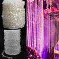 thumbnail image 3 of 10m Garland Diamond Strand Acrylic Crystal Bead Curtain Wedding Party Decor DIY, 3 of 5