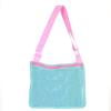 Flotador Inflable Bolsa de almacenamiento de artículos diversos de malla Bolsas de hombro de concha de juguete de arena de playa para niños (Azul cielo) Tmvgtek Deportes Acuáticos