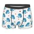 thumbnail image 4 of Goofa Cartoon Poodle Dog Printed Men's Boxer Briefs Underwear, Moisture-Wicking Underwear, Trunk,Soft and Breathable Cotton Underwear-Medium, 4 of 9
