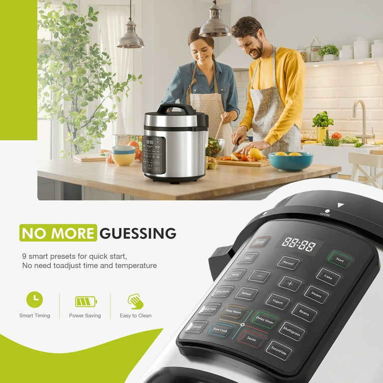 キッチン家電 Electric Pressure Cooker (Multi-Purpose) CONCETTA Electric Pressure Cooker 6 Quart Multi Kitchen