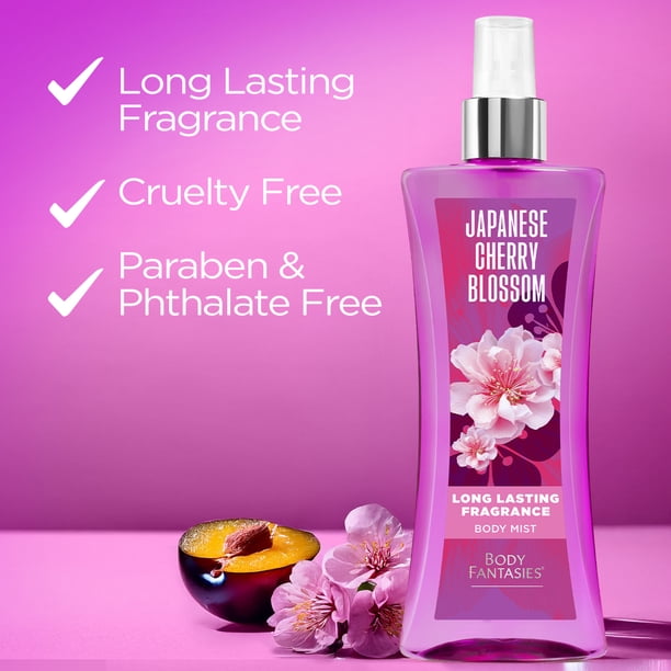 ボディ香水 Body Fantasies Signature Fragrance Body Spray, Japanese Cherry