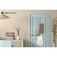 thumbnail image 4 of KABB White Metal Over-The-Door Towel Rack/Clothing Hanger，Hook, Kitchen, Bathroom, Bars, Home，Over The Door Towel Rack， Over Door Towel Rack Bathroom， Toalleros Para Colgar Toallas, 4 of 7
