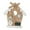 B, variant on PEONAVET Wooden Decorations Small House Decorations Wooden Crafts Wooden Small House Hanging Pendant Decoration Christmas Decorations