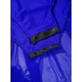thumbnail image 6 of iixpin Girls Floral Lace Ballet Leotard Figure Ice Skating Ballroom Dancing Outfits Ballerina Lyrical Dance Dress Blue 6, 6 of 7