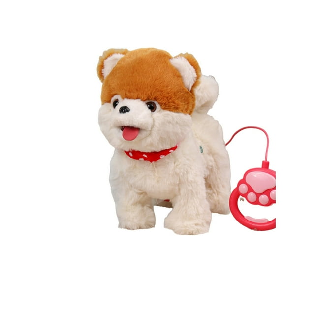 BKER Interactive Talking Singing Puppy With Tail Wagging & Licking Tongue Feature Perfect For Kids Features: