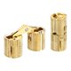 thumbnail image 1 of Uxcell 6Pack 12mm Bisagras de Barril de Latón Invisibles Ocultas para Muebles, Dorado, 1 of 5