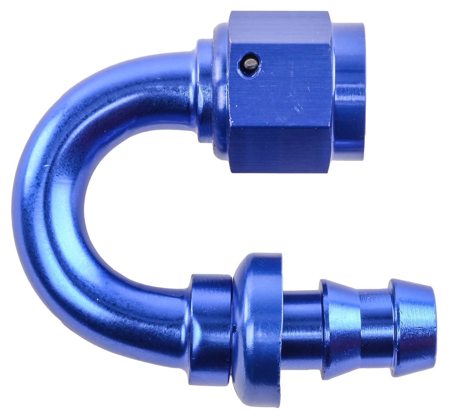 JEGS 100081 180 Degree PushLoc Hose End
