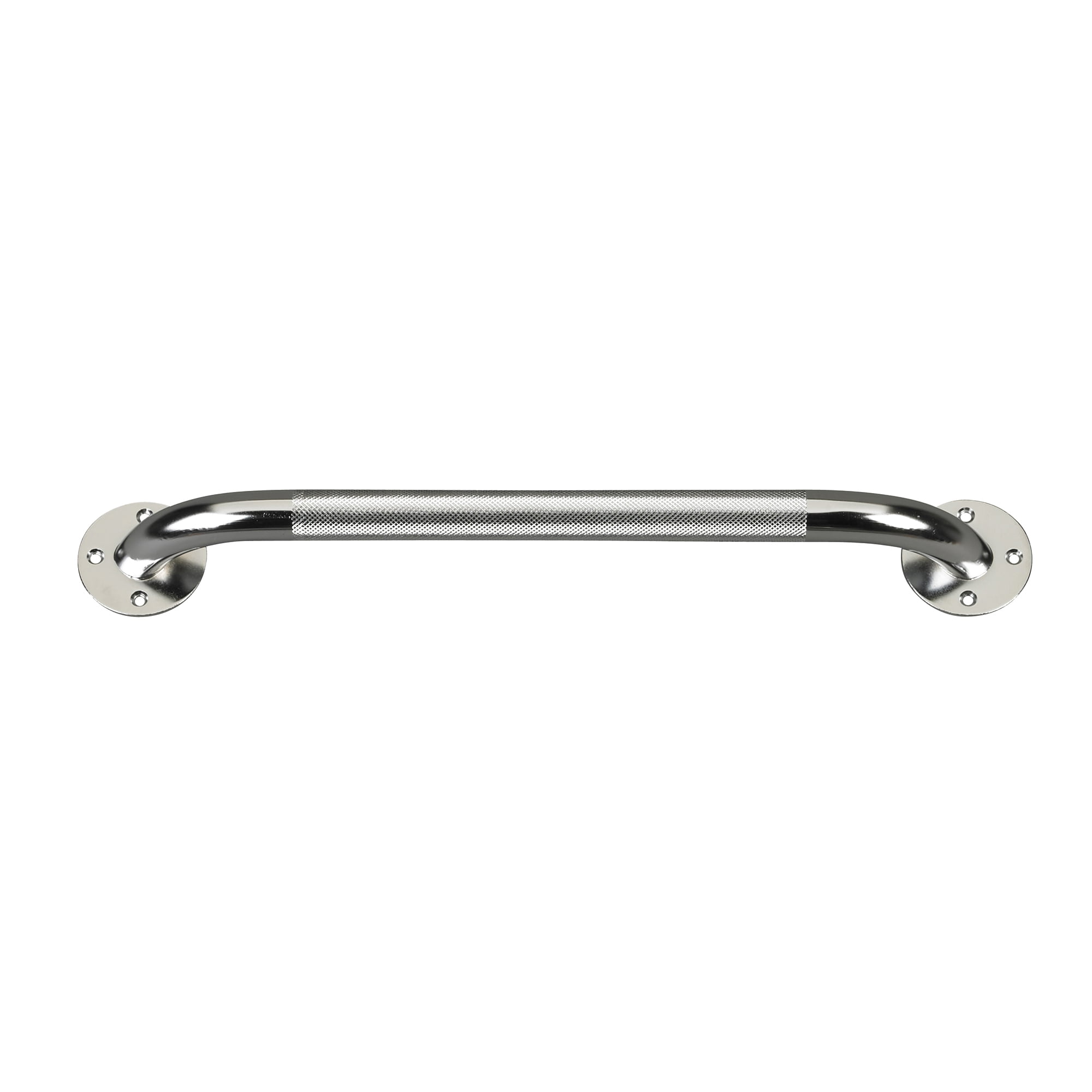 drive Wall Grab Bar 16 Inch Chrome Finish Knurled Steel, 12116-3 - 1 Count