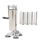 thumbnail image 3 of Máquina de llenado de salchichas Vertical, fabricante multiusos, equipo de cocina, herramienta Manual, fabricante de salchichas para cocina, restauran 4 litros, 3 of 9