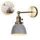 thumbnail image 2 of Mini moderno con pantalla de metal Iluminación de pared Lámparas de pared Vintage Industrial Loft Lámparas de pared Diseño antiguo Deco Iluminación de pared Lámpara de pared de cocina, 2 of 8