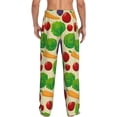 thumbnail image 3 of Haiem Vegetable Men's Pajama Pants Ultra Lightweight Pjs Bottoms Sleepwear Bottom Pants with Pocket Drawstring-Large, 3 of 9