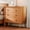 Walnut, variant on WAMPAT Nightstand with 3 Drawer,Solid Wood & Hand‑Carved Design Bedside Table for Bedroom,Oak
