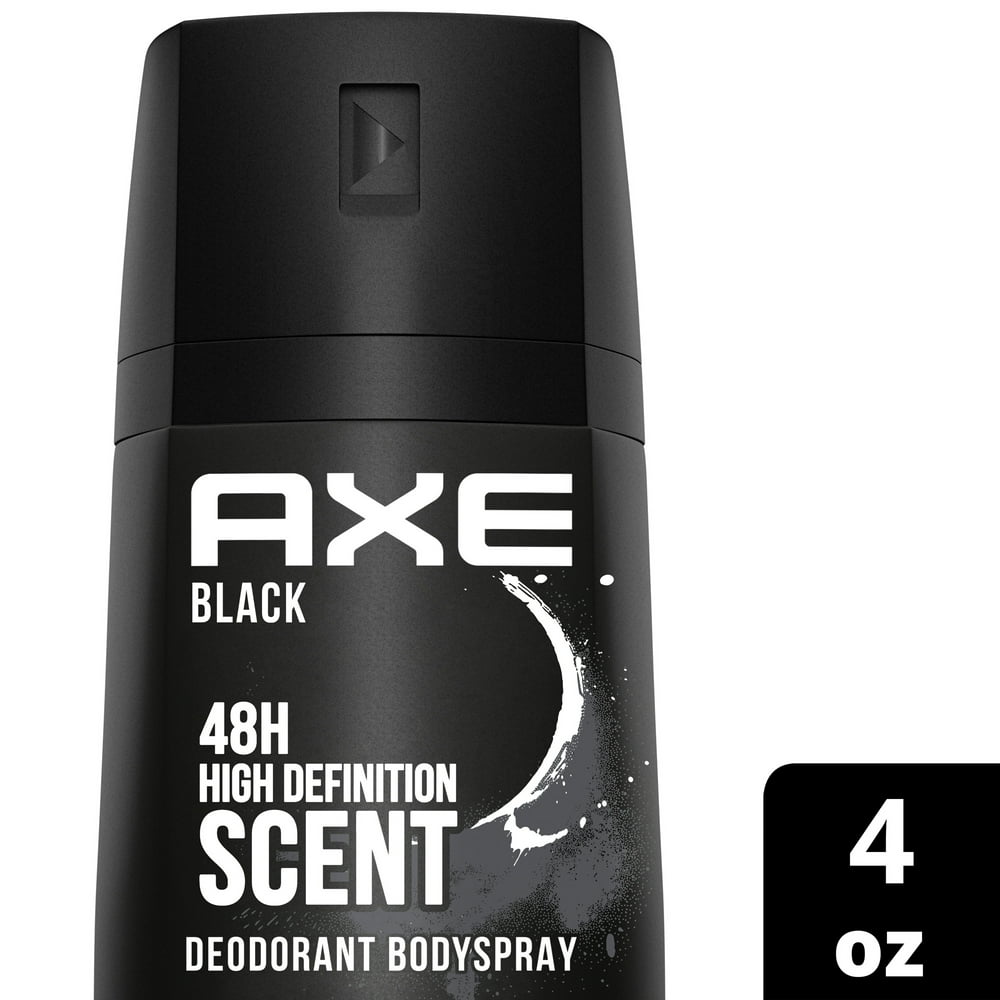 AXE Dual Action Body Spray Deodorant for Men, Black Frozen Pear