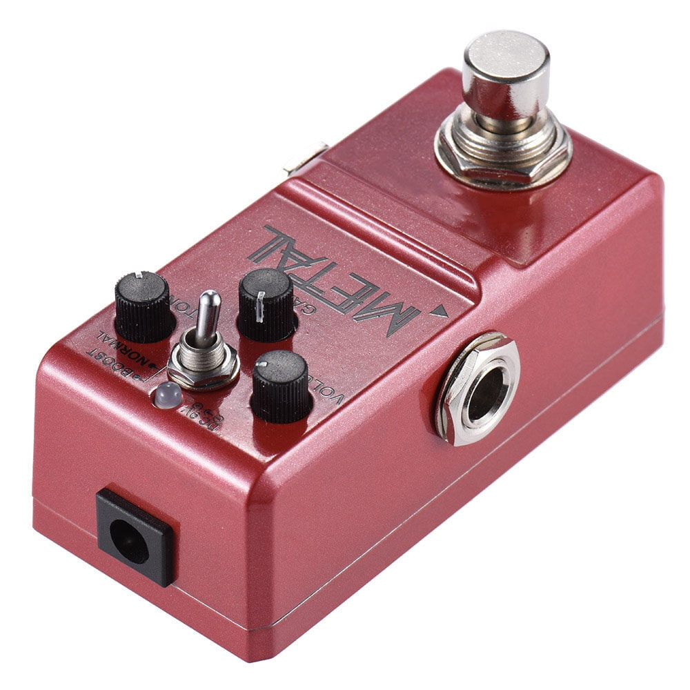 PEPISKY Nano Series Guitar Effect Pedal Heavy Metal Distortion True Bypass Aluminum Alloy Body