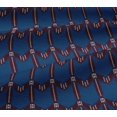 thumbnail image 5 of oneOone Viscose Jersey Fabric Chevron Ikat Fabric Prints By Yard 60 Inch Wide, 5 of 5