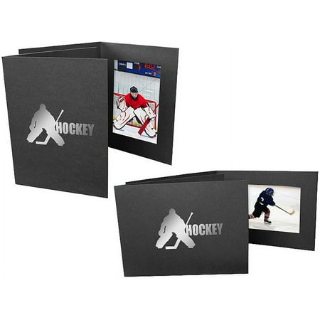 Image of Hockey Player Event 4x6 Horizontal Photo Folders (25 Pack)