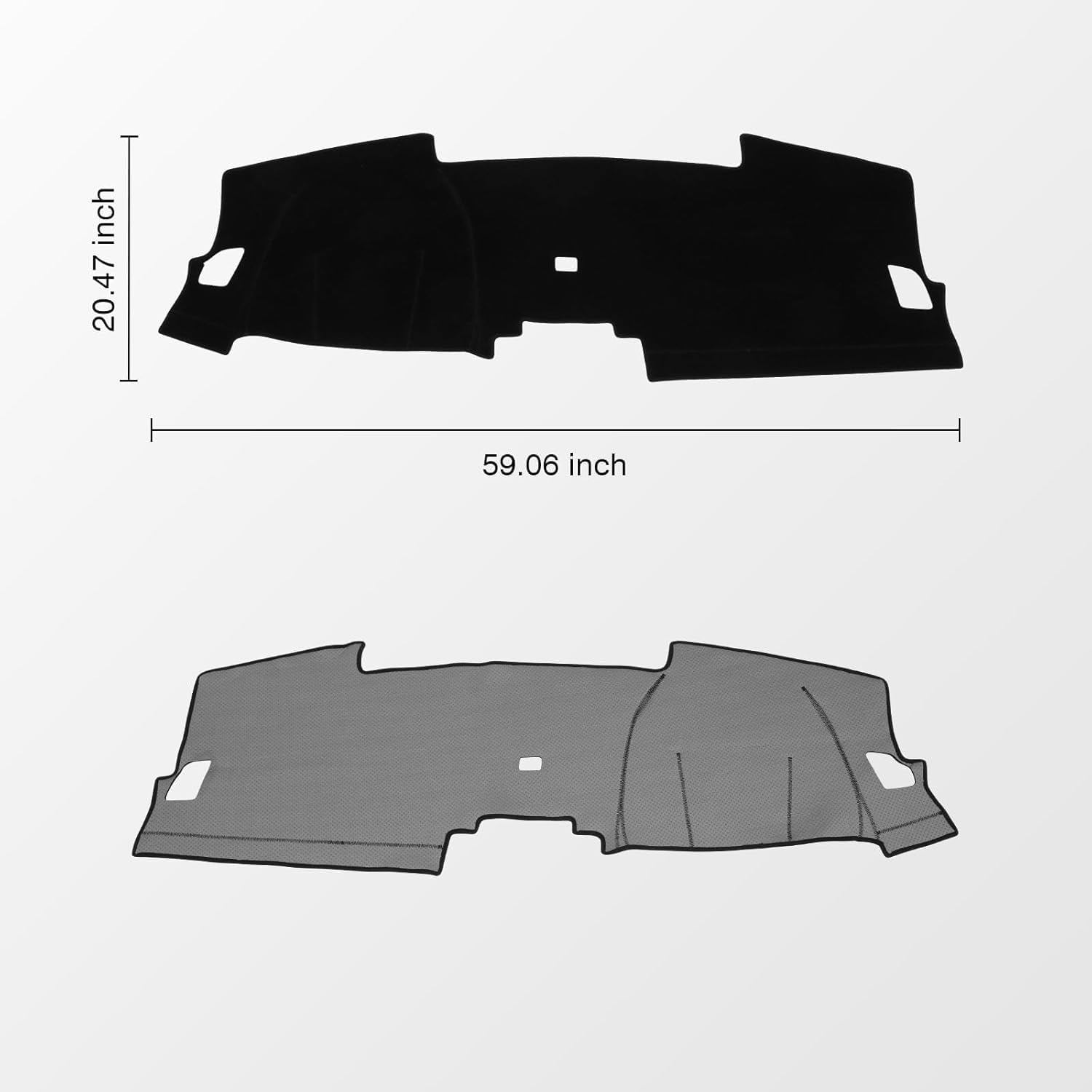 Canvcle Car Dash Cover for Honda CRV CR-V 2023 2024 2025 (EX, EX-L, Sport, Sport Touring) (Without HUD) Non-Slip Center Console Interior Accessories Sunshade No Glare