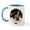 White/Blue Inside, variant on CafePress - Night Flight/Basset Hound Mug - 11 oz Ceramic Mug - Novelty Coffee Tea Cup