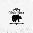 thumbnail image 4 of Inktastic Sister Bear Native Arrow Girls Toddler Dress, 4 of 5