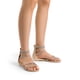 thumbnail image 4 of Sandalias Gladiador Planas con Pedrería para Mujer DREAM PAIRS Talle 9, 4 of 8