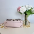 thumbnail image 7 of Michael Kors Theodora Small Zip Trunk Mk Leather Crossbody Bag Powder Blush, 7 of 7