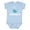 AE-Light Blue, variant on Virginia Beach Va Cute Vacation Boys or Girls Baby Bodysuit