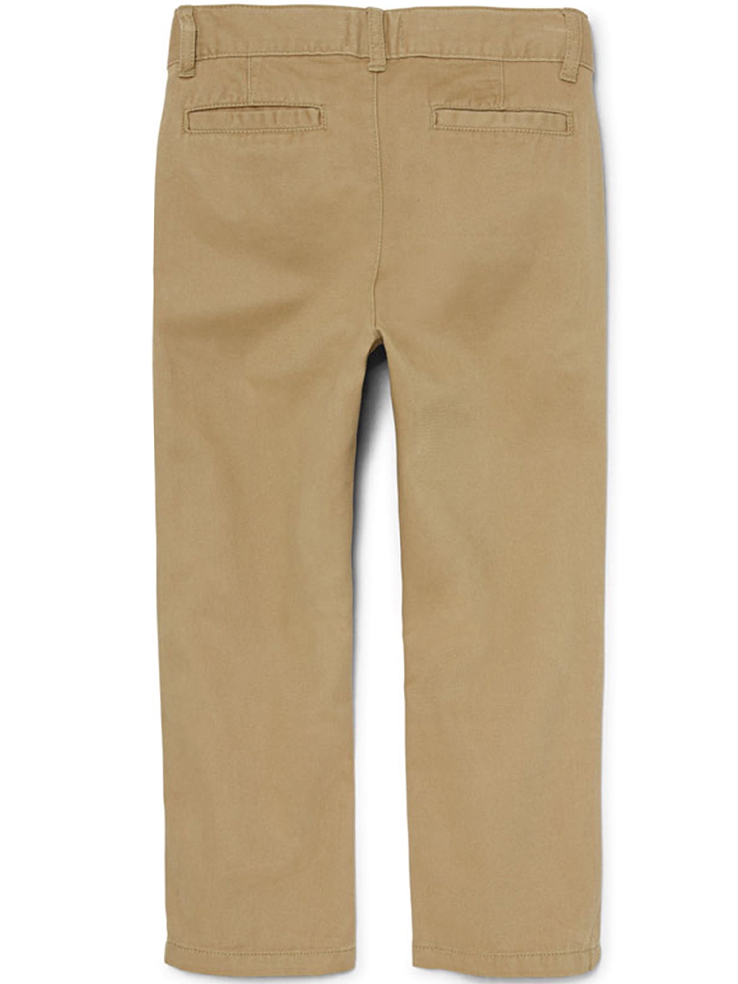 The Children's Place Boys Uniform Stretch Straight Chino Pant, 2-Pack, Sizes 4-16