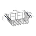 thumbnail image 2 of Adjustable Sink Dish Drain Rack Drainer Holder For Kitchen Organizers Drying, 2 of 8