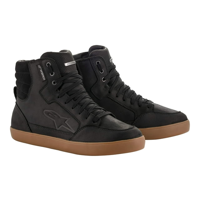Bota de moto Alpinestars para hombre Black Rubber 47 EU