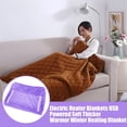thumbnail image 6 of HIBIBUD Cordless Heated Blanket,USB Heated Blanket Washable Electric Blanket,Heated Throw Blanket,Rechargeable Electric Throw for Family,Nap,Air Conditioning rechargeable blanket heated, 6 of 7